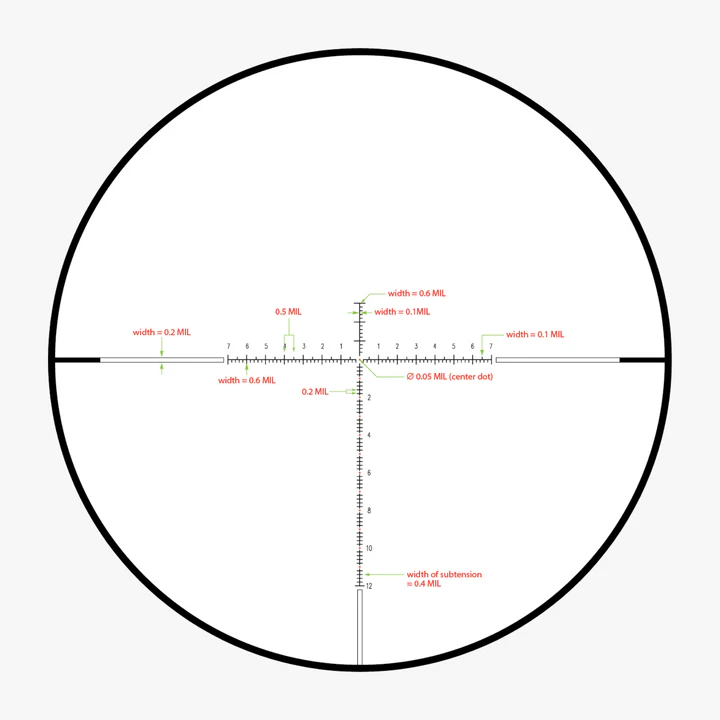 AKRA ORYX 6-36X56 FFP MRAD Scope - Image 10