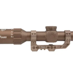 Sig Sauer Tango 6T Scope 1-6x24 30mm FFP FDE DVO With Mount Scope
