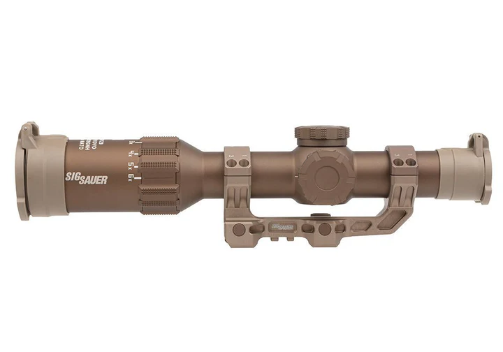 Sig Sauer Tango 6T Scope 1-6x24 30mm FFP FDE DVO With Mount Scope